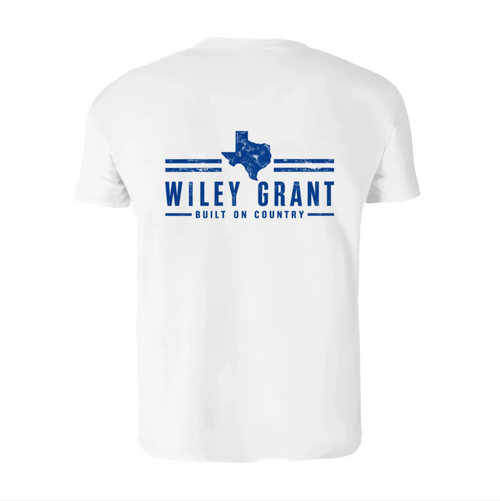 Wiley Grant – Built on Country Tee