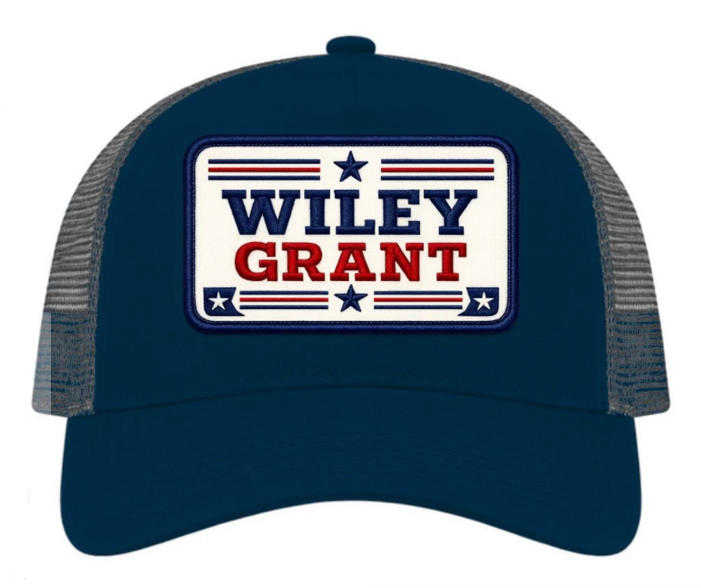 Wiley Grant - Patch Trucker Hat